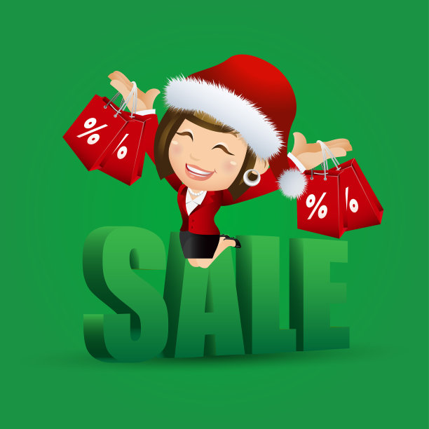 人们定-圣诞老人-生意图片下载