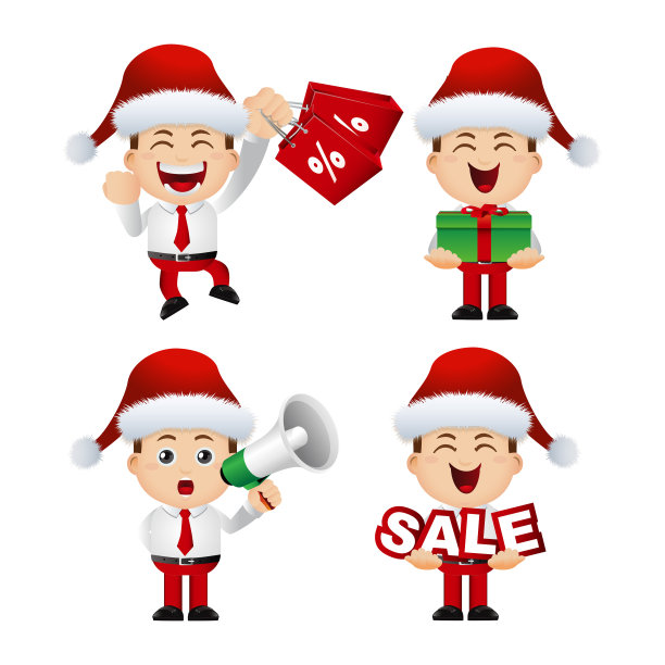 人们定-圣诞老人-生意图片下载