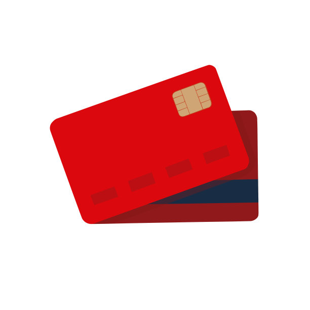 银行信用卡，矢量插图隔离为商店网页设计，广告。货币，银行，电子商务的概念图片下载