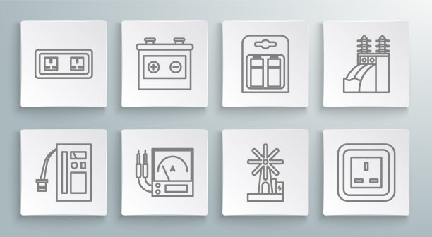 设置线蓄电池车蓄电池安培表图片下载