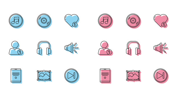 设线碑画风景乐谱图片下载