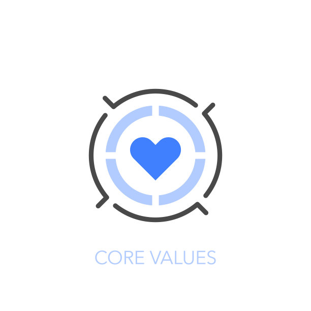 核心的象征具有抽象的和一颗心的象征图片下载