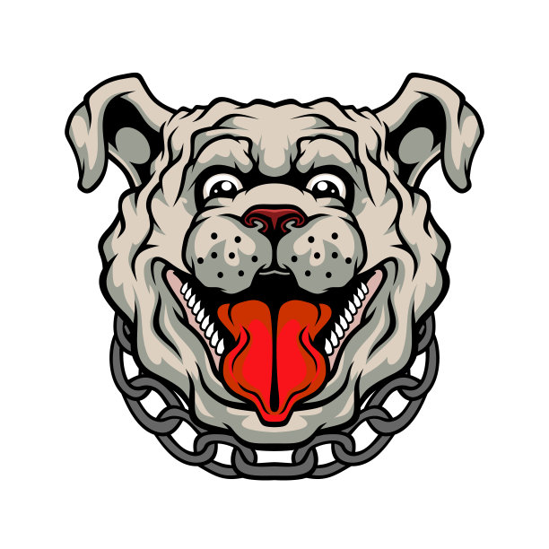 狗的头。图片下载