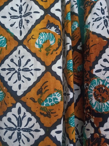 美丽蜡染从爪哇印度尼西亚图片下载