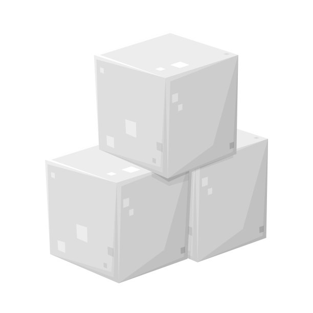 糖和立方体符号图片下载