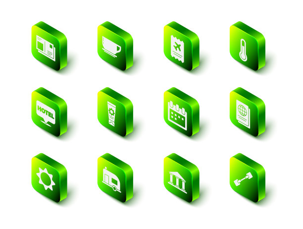 集咖啡杯机票气象图片下载