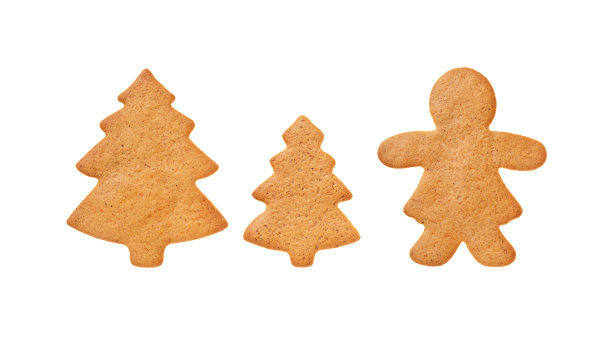 套圣诞姜饼曲奇，喜庆自制甜曲奇图片下载