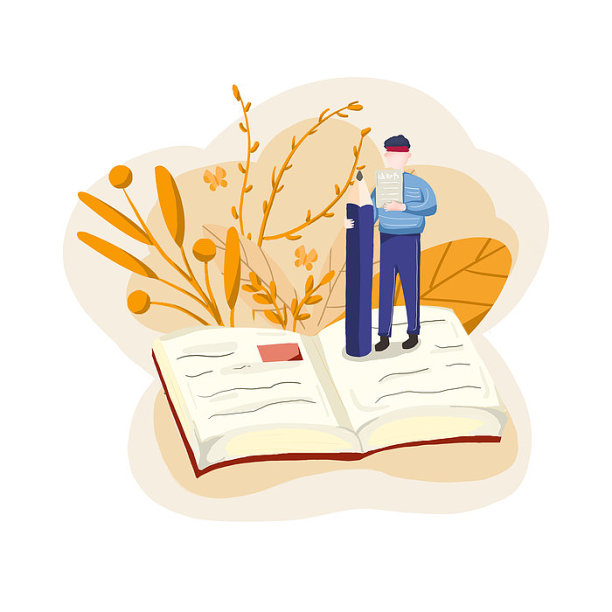 原创毕业季手捧通知书的少年图片下载