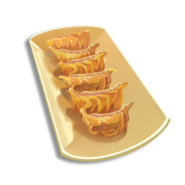 立冬大雪冬天春节金黄饺子图片下载