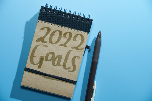 桌面日历2022年新年决心图片下载