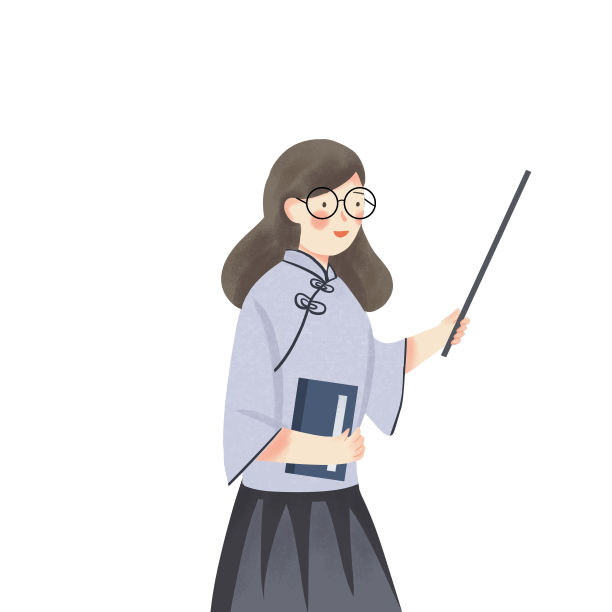 教师节民国教师人物元素图片下载