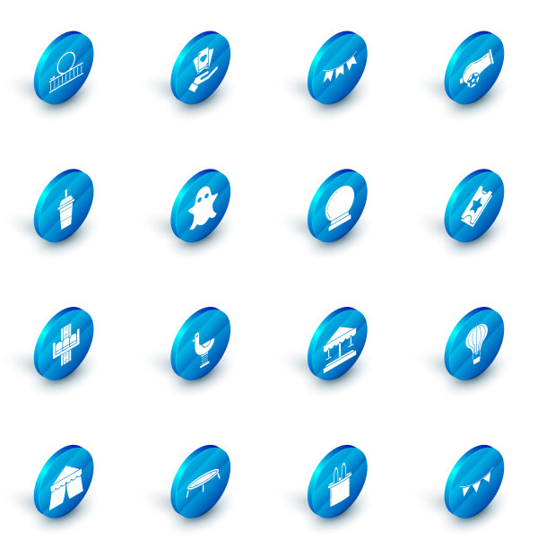 集手握扑克牌狂欢花环图片下载