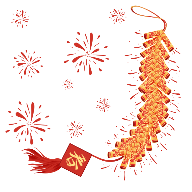 虎年新年节日鞭炮图片下载