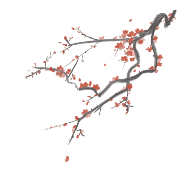 水墨梅花古风图片下载