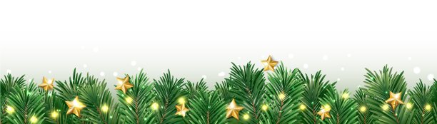 圣诞节背景，含礼品盒、圣诞树和灯光图片下载