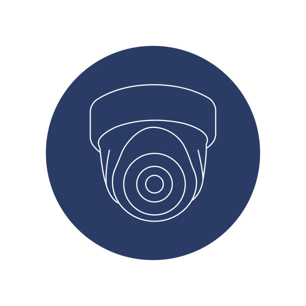 闭路摄像头或闭路电视摄像头图标图片下载