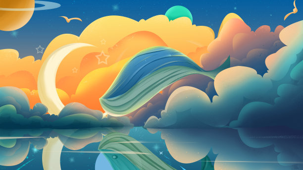 唯美远景星空图片下载