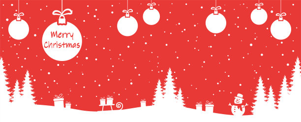 简单的圣诞节背景与圣诞节问候图片下载