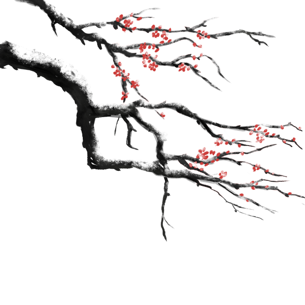 水墨四君子图片下载