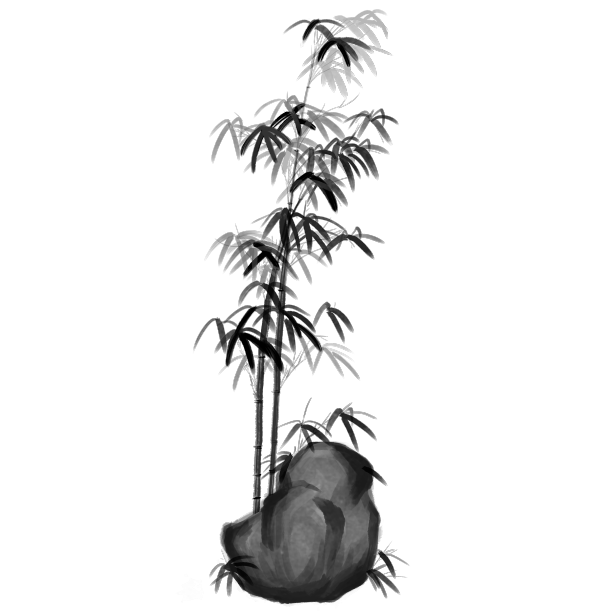 古风竹子素材图片