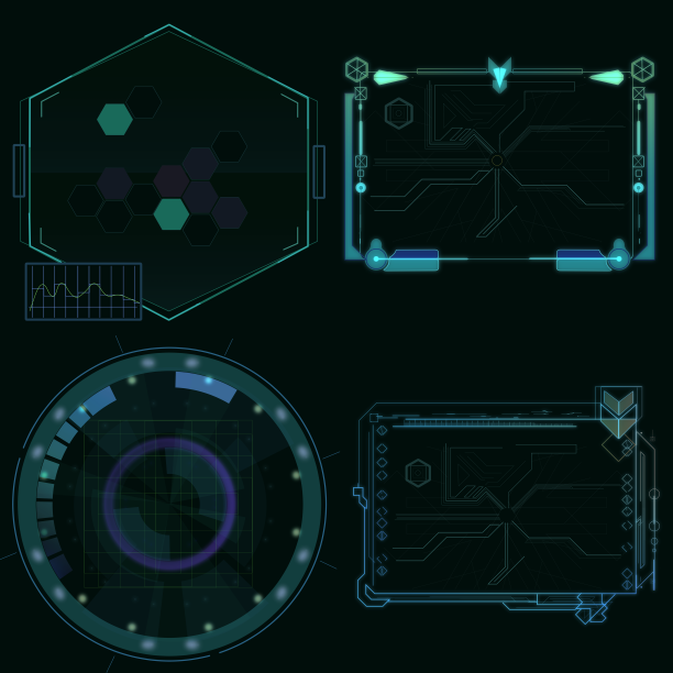 科技边框图片下载