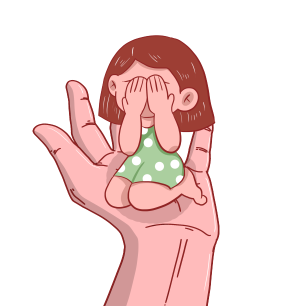 手心小孩图片下载