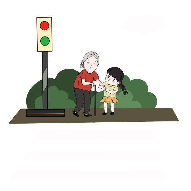 过马路图片下载