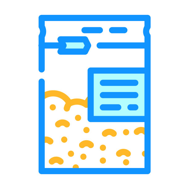 抽象包颜色图标矢量插图图片下载