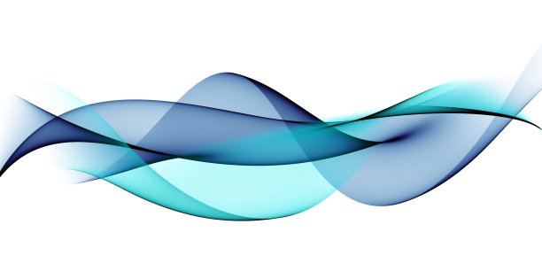 颜色浅蓝色抽象波浪图案图片下载