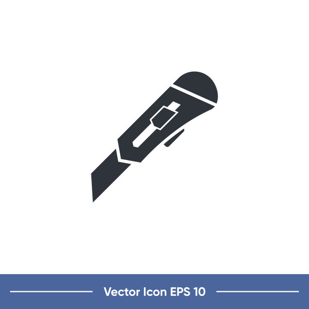 刀具矢量图标模板图片下载
