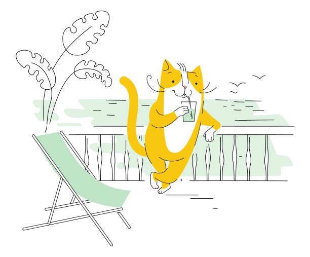 性格可敬可爱的猫正在海边休息图片下载