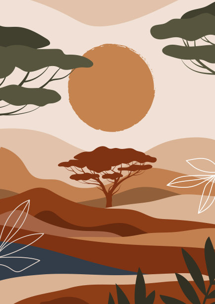 非洲主题概念图片下载