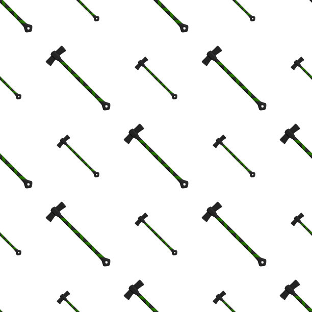 在主题图案钢轴与木柄图片下载