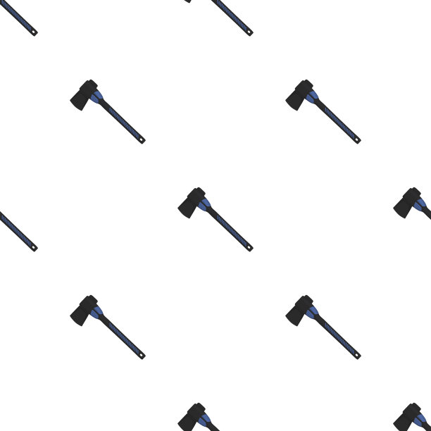 在主题图案钢轴与木柄图片下载