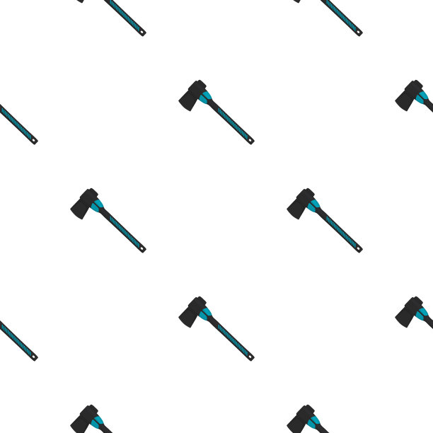 在主题图案钢轴与木柄图片下载