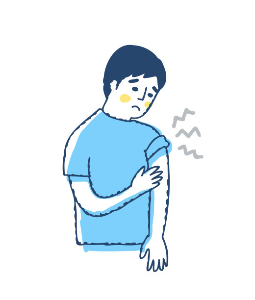 打针后手臂受伤的人图片下载