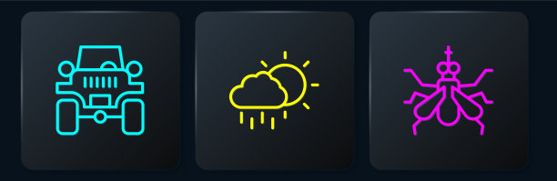 设行离路车蚊与云图片下载