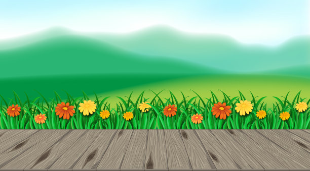 美丽的户外自然风景背景视图图片下载