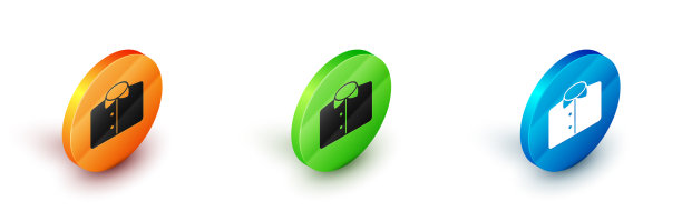 等距t恤图标孤立的白色图片下载