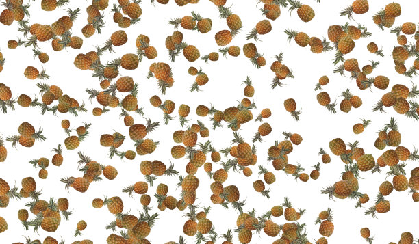 几何菠萝背景-无缝模式图片下载