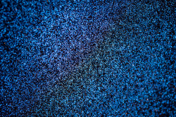 闪烁蓝色闪光宏观抽象纹理背景与散景图片下载