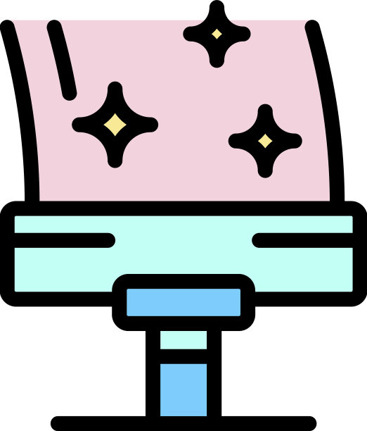 窗口清洗图标颜色轮廓图片下载