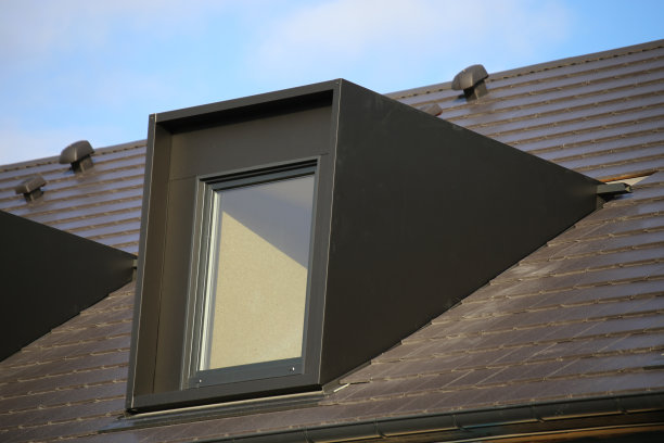 屋顶采用镀锌覆层，屋顶为瓦片图片下载