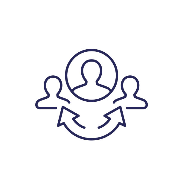 代理线图标在白色图片下载