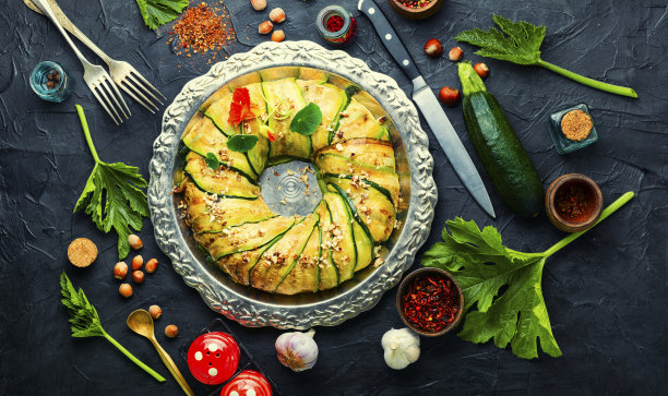 西葫芦蔬菜罐图片下载