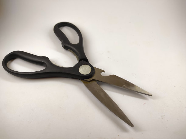 黑色不锈钢剪刀-库存照片图片下载