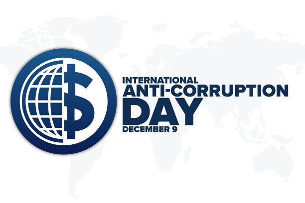 国际反腐败日。12月9日。节日的概念。模板背景，旗帜，卡片，海报与文字题词。向量EPS10插图。图片下载