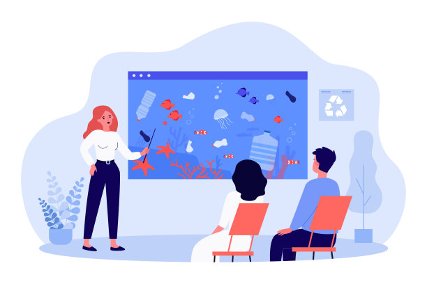 有演讲者和听众的环境演讲图片下载