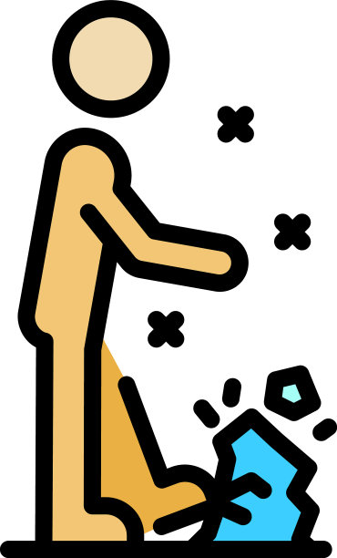 人绊图标颜色轮廓图片下载