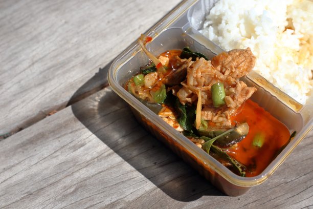 咖喱猪肉炒春饭图片下载